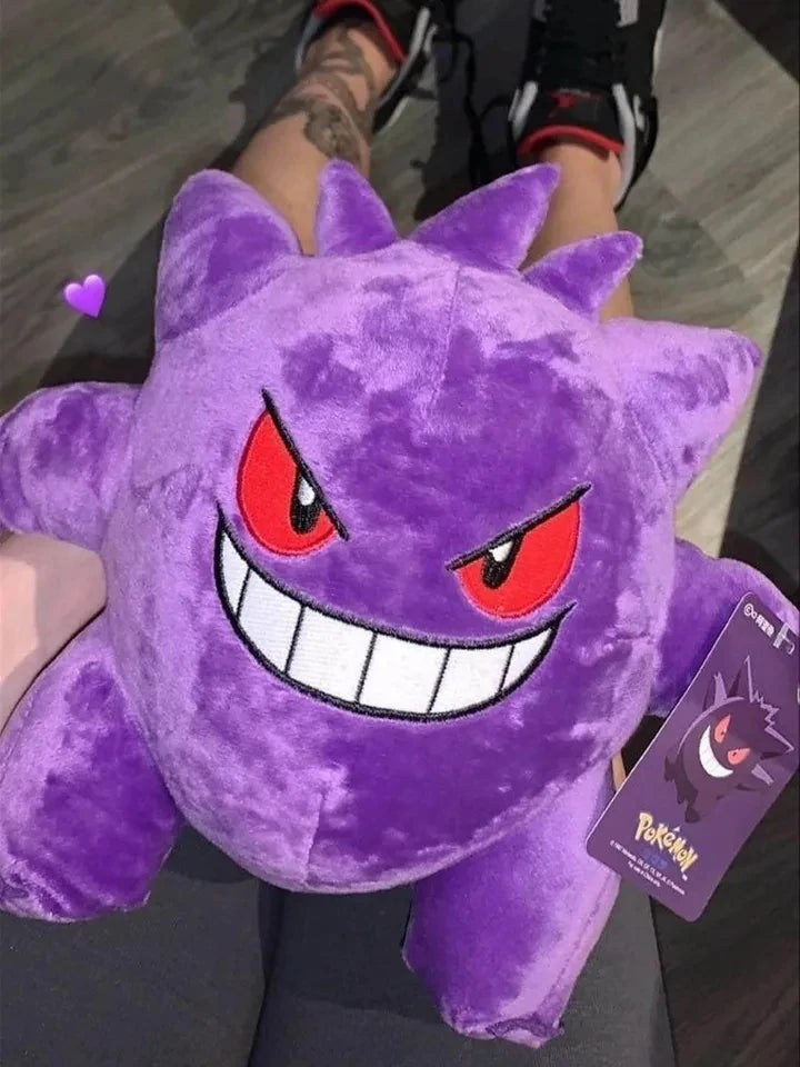 ¡Gengar Kawaii! 😈✨ El peluche más travieso y abrazable